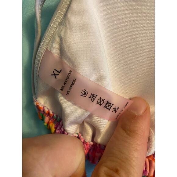 Floral triangle bikini top - Picture 3 of 5